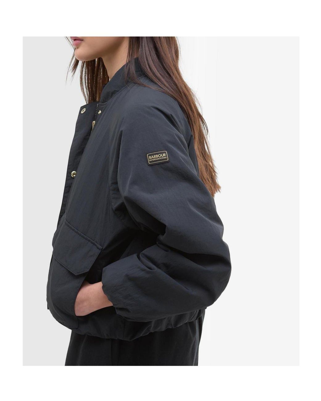 Barbour Blue Bomber Jacket