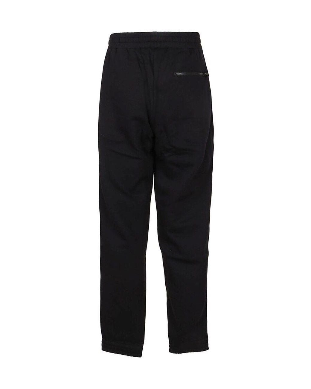 MSGM Black Striped Sweatpants for men