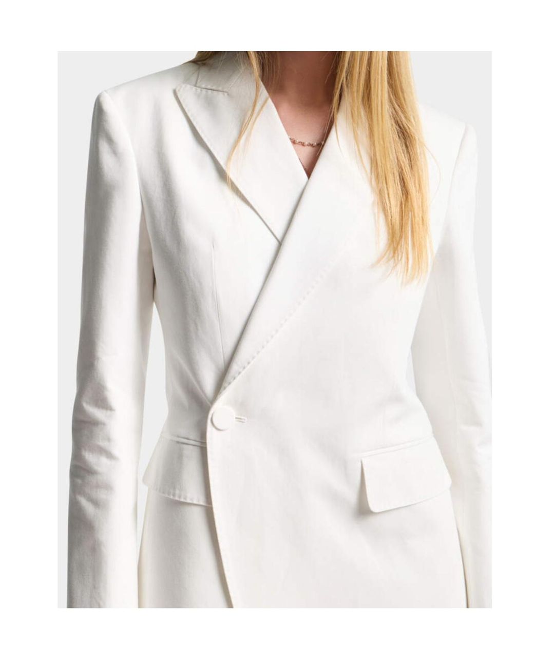 DSquared² White Peak-Lapel Suit