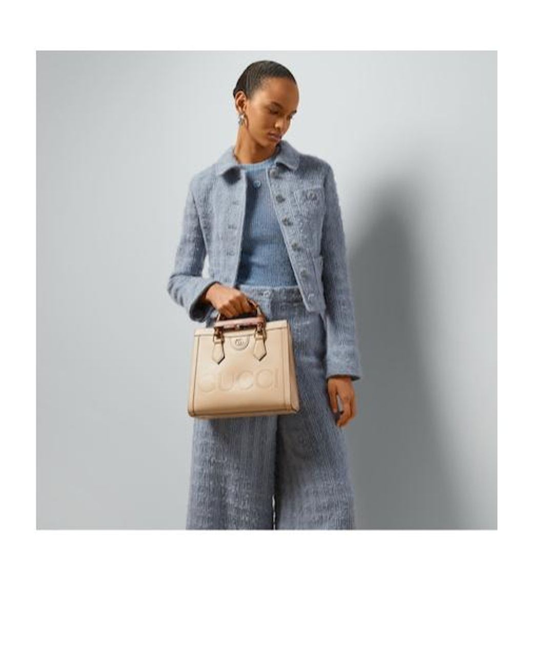 Gucci Natural Diana Small Top Handle Bag