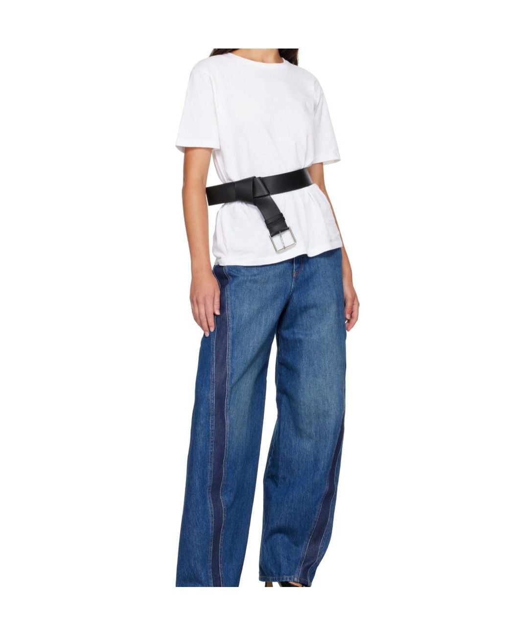 Givenchy Black Windsor Knot Belt