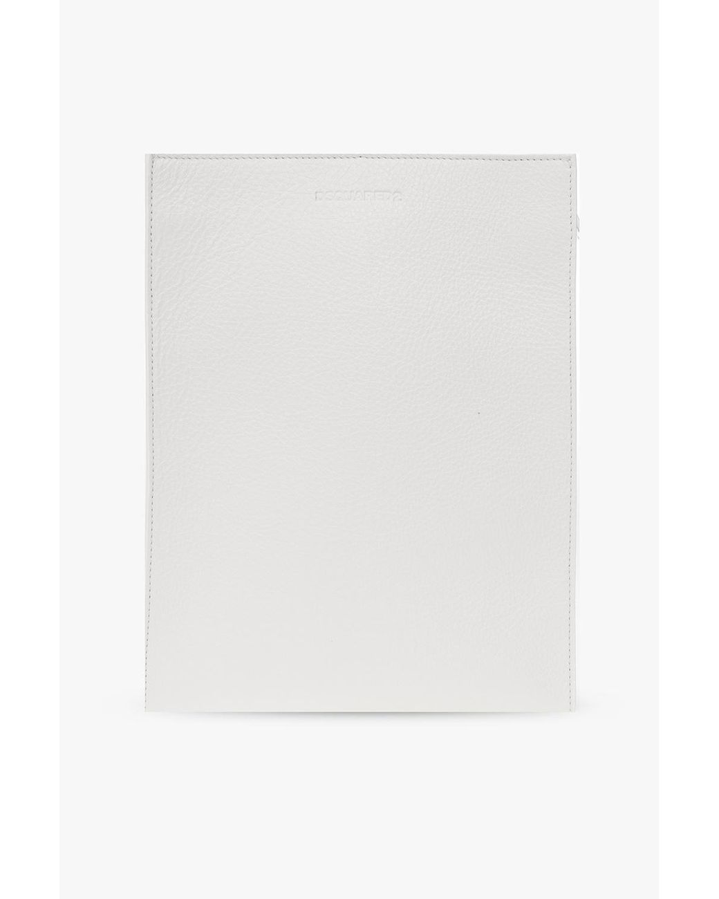 DSquared² White Logo Strap Satchel for men