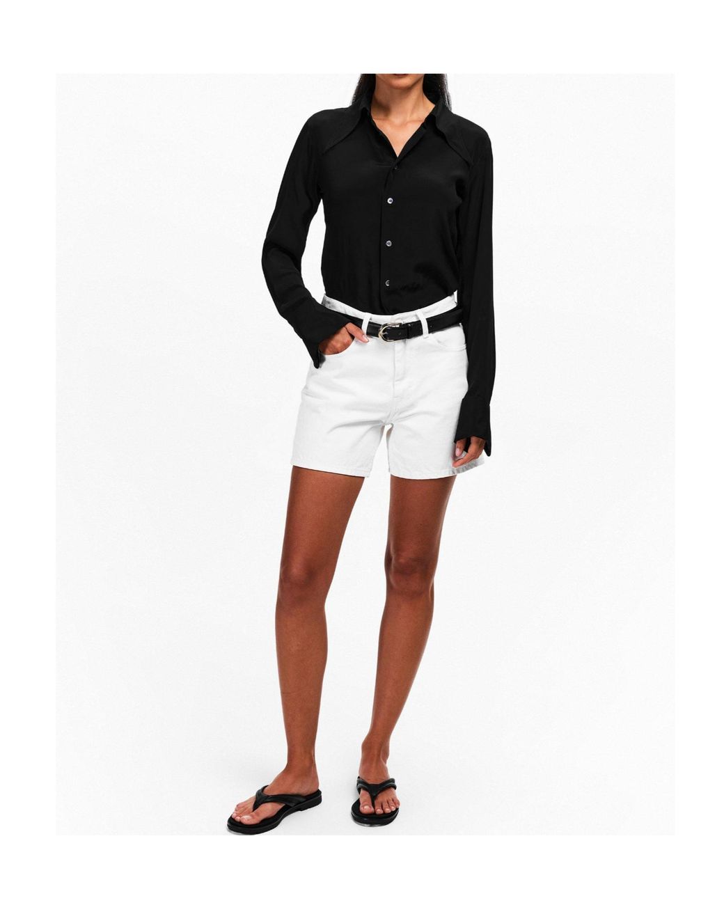 AMI Black Longsleeve Shirt