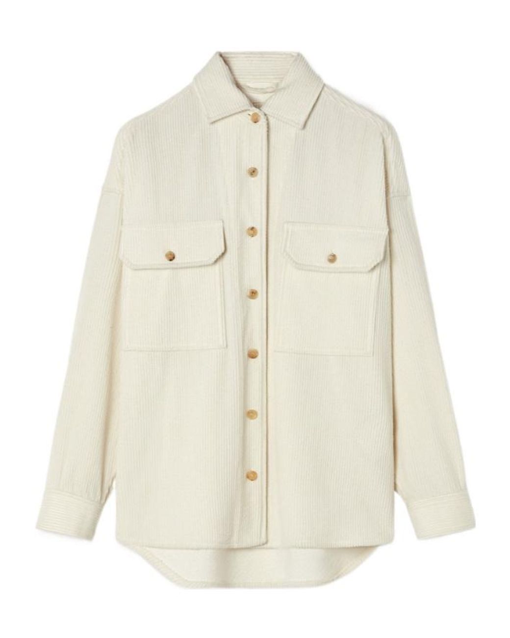 Loro Piana White Darby Overshirt