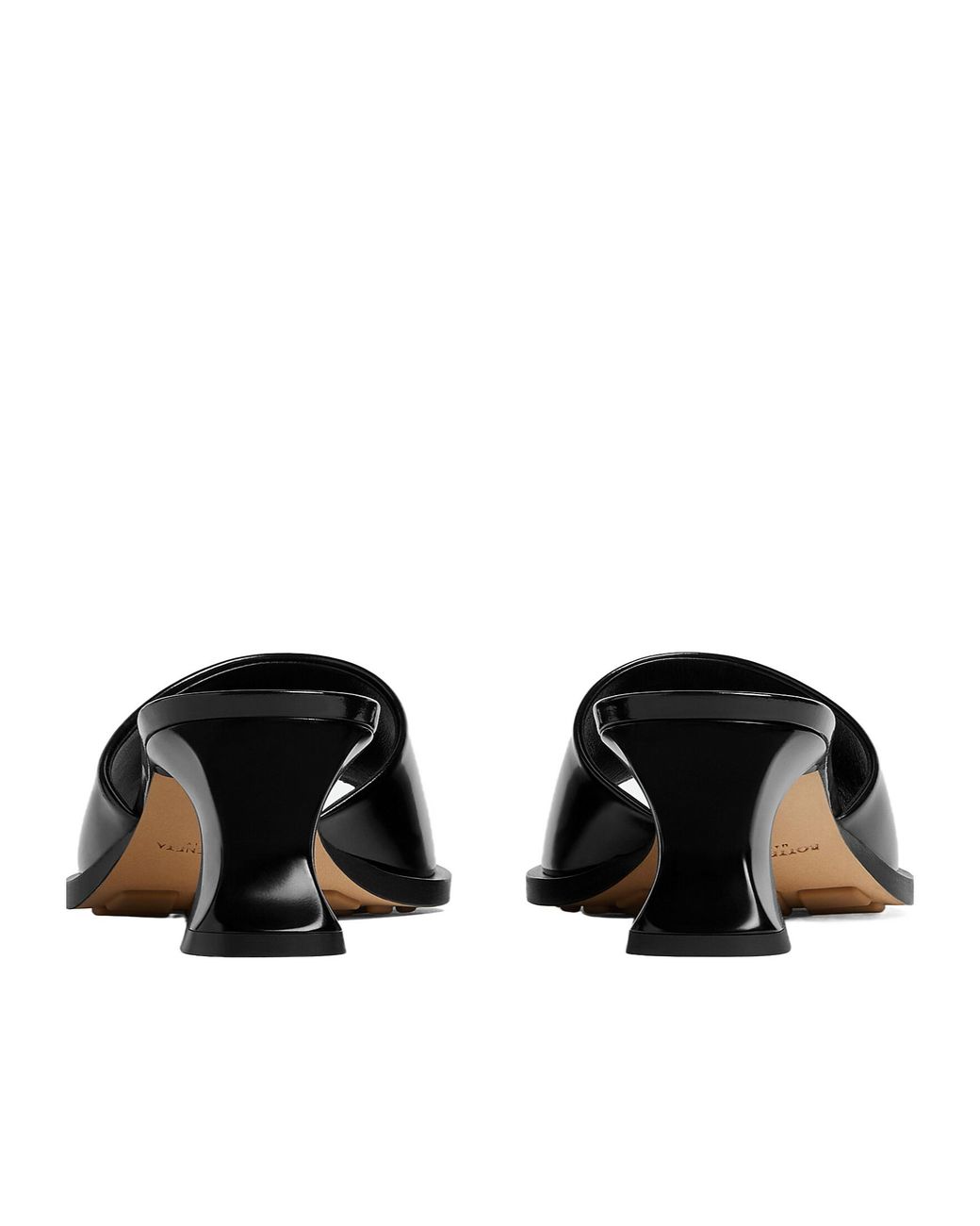 Bottega Veneta Black Cha-Cha Mules