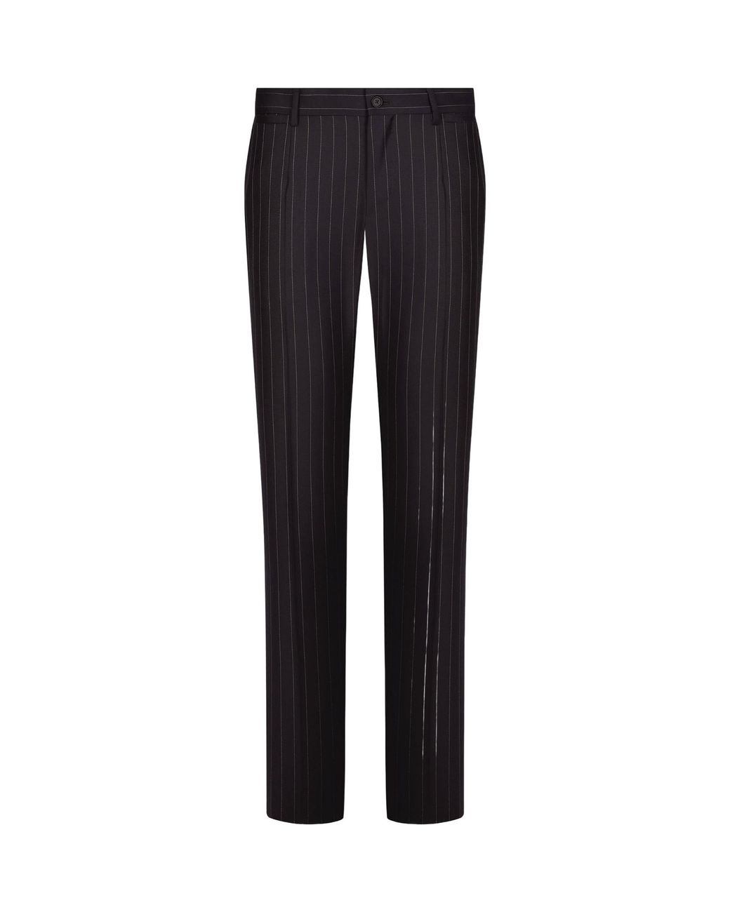 Dolce & Gabbana Black Regular & Straight Leg Pants for men
