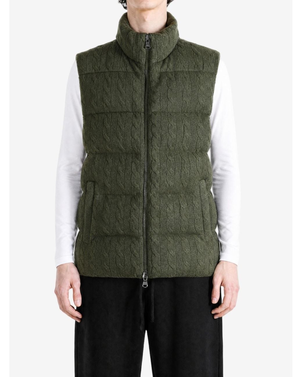 Polo Ralph Lauren Green Sleeveless Vest for men