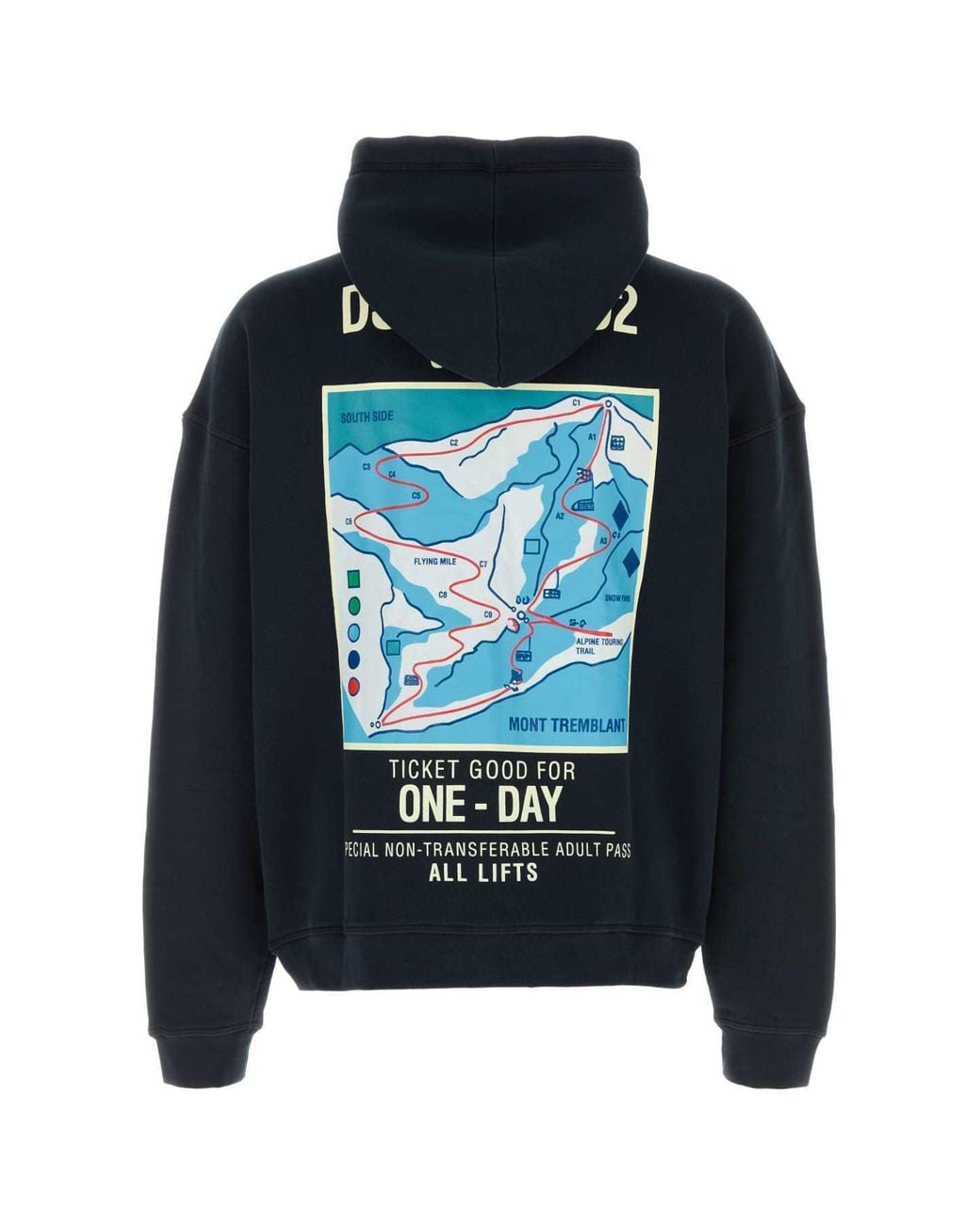 DSquared² Blue Long-Sleeve Sweatshirt for men