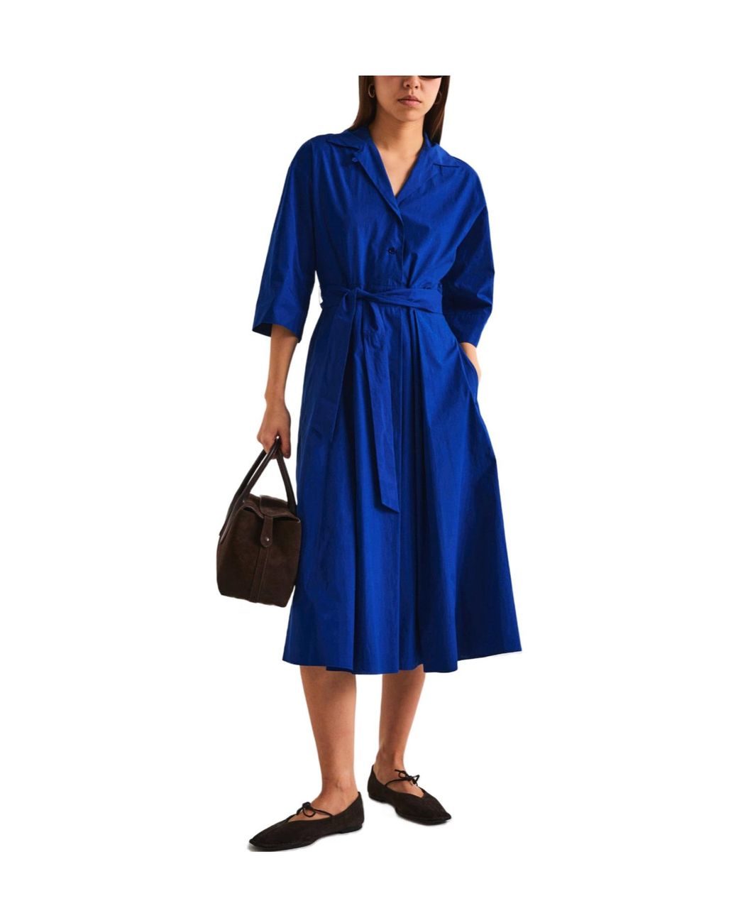 Weekend by Maxmara Blue Long Dress