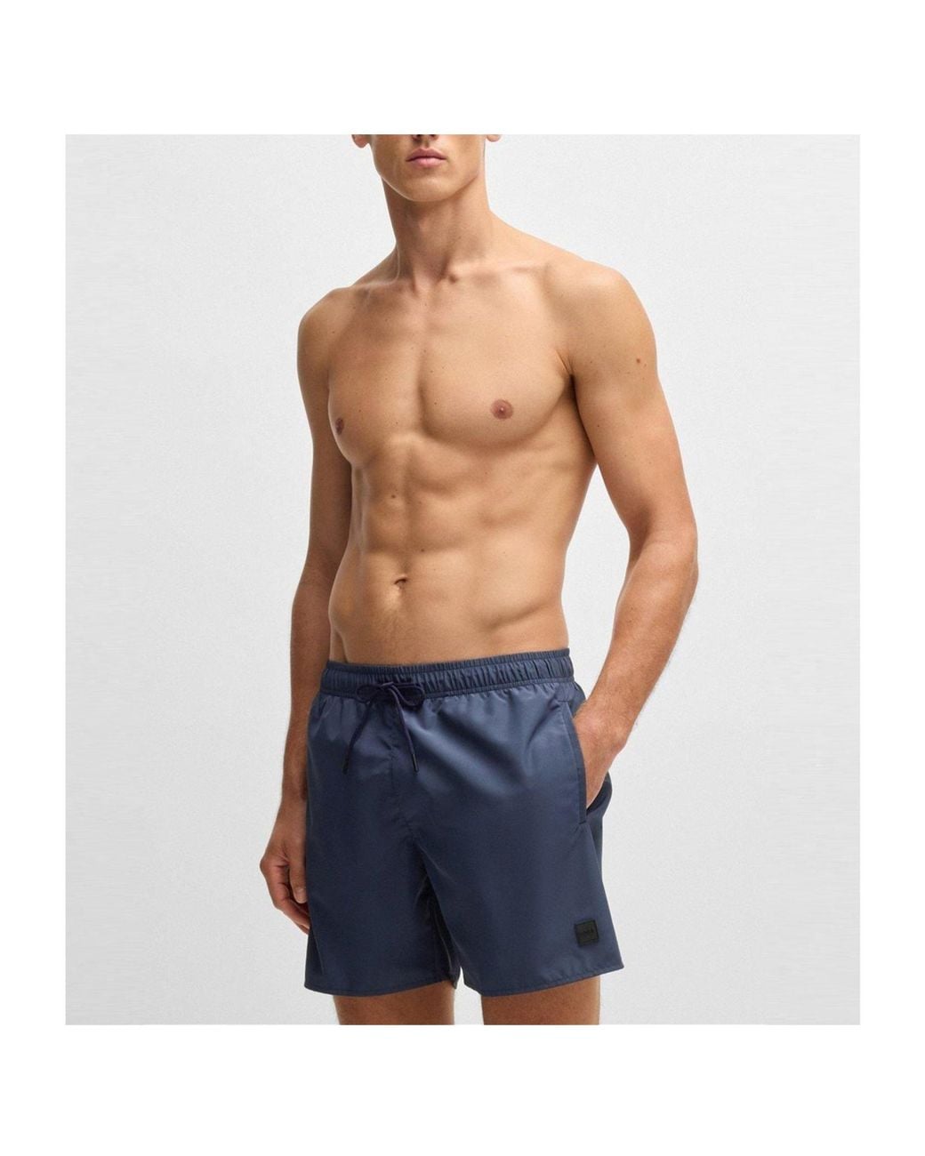 Boss Blue Quick Dry Swim Shorts for men