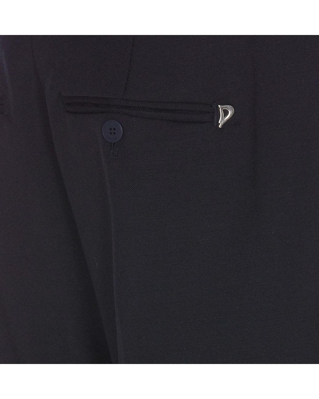 Dondup Blue Tailored Trousers