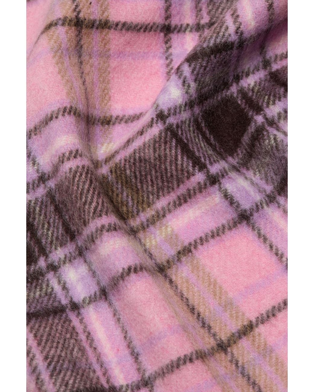 Acne Pink Cashmere Scarf for men