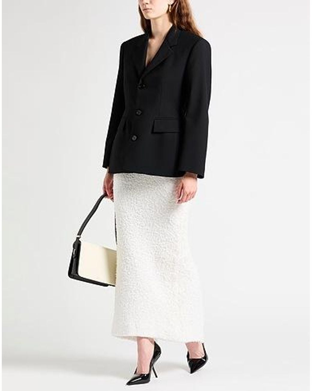 Balenciaga Black Simple Suit Jacket