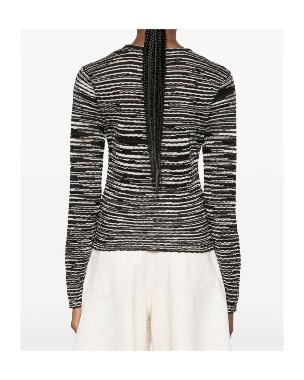 Missoni Black Round-Neck Sweater