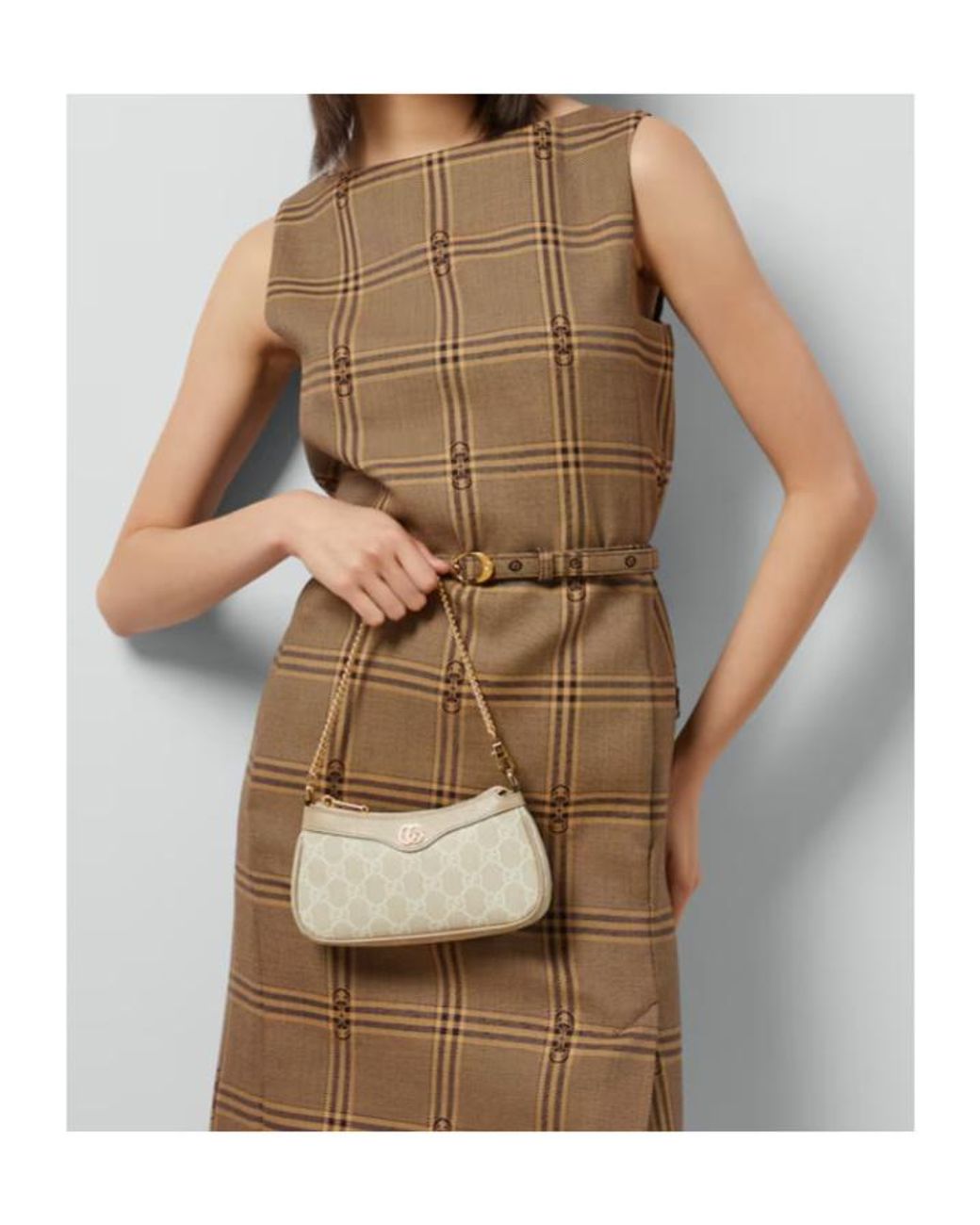 Gucci Natural Ophidia Mini Handbag