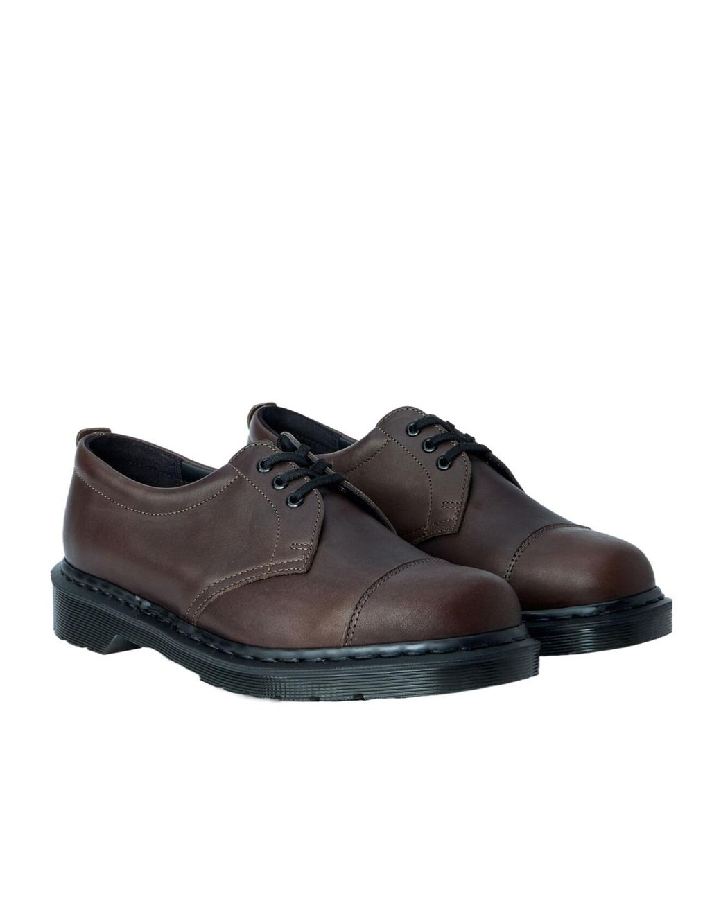 Dr. Martens Black X Mhl 1461 Cap-Toe Derby Shoes for men