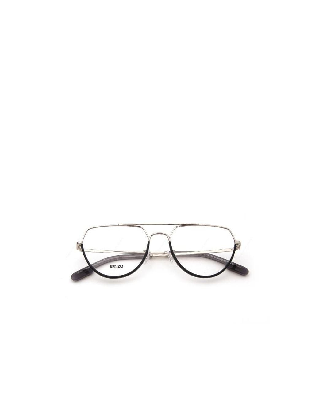 KENZO White Logo Glasses for men
