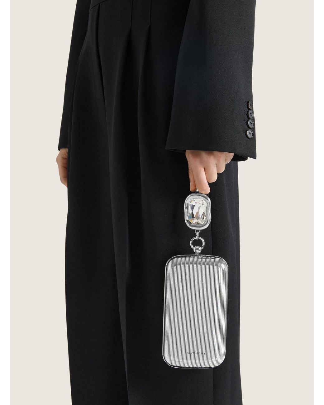 Givenchy White Evening Clutch