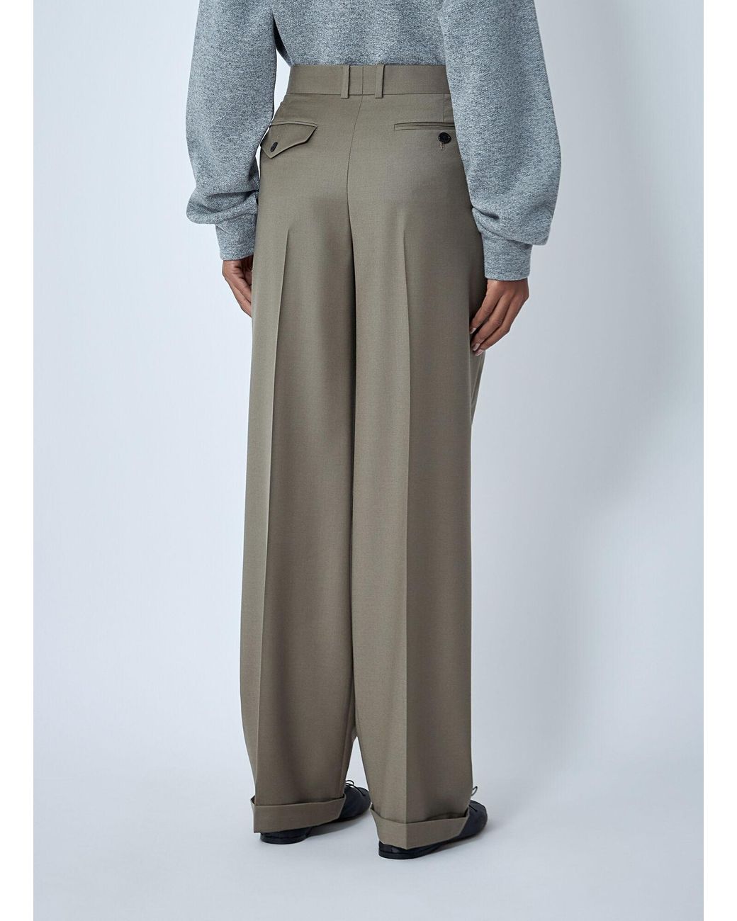 The Row Gray Sorina Pants