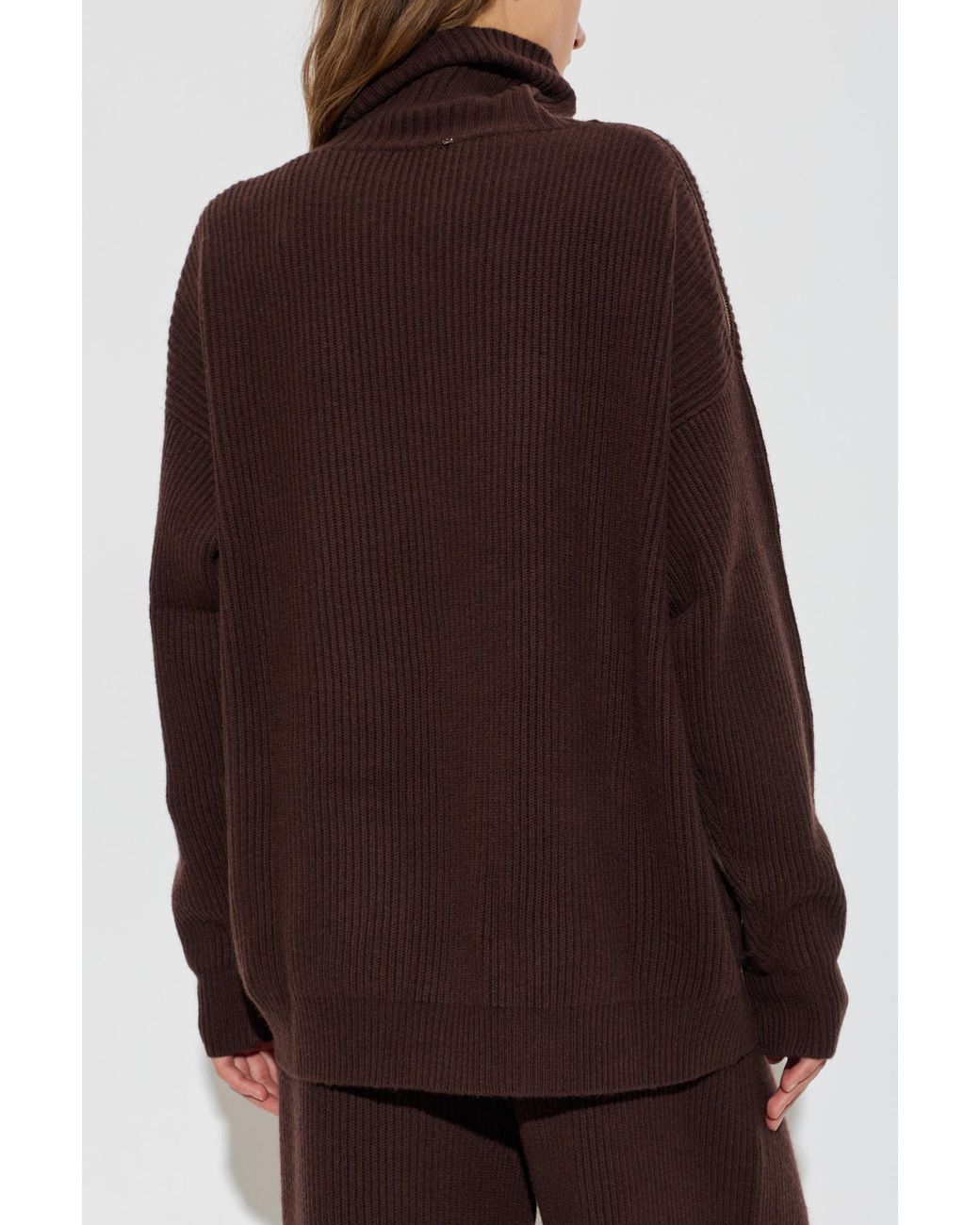 Sportmax Purple Long-Sleeved Sweater