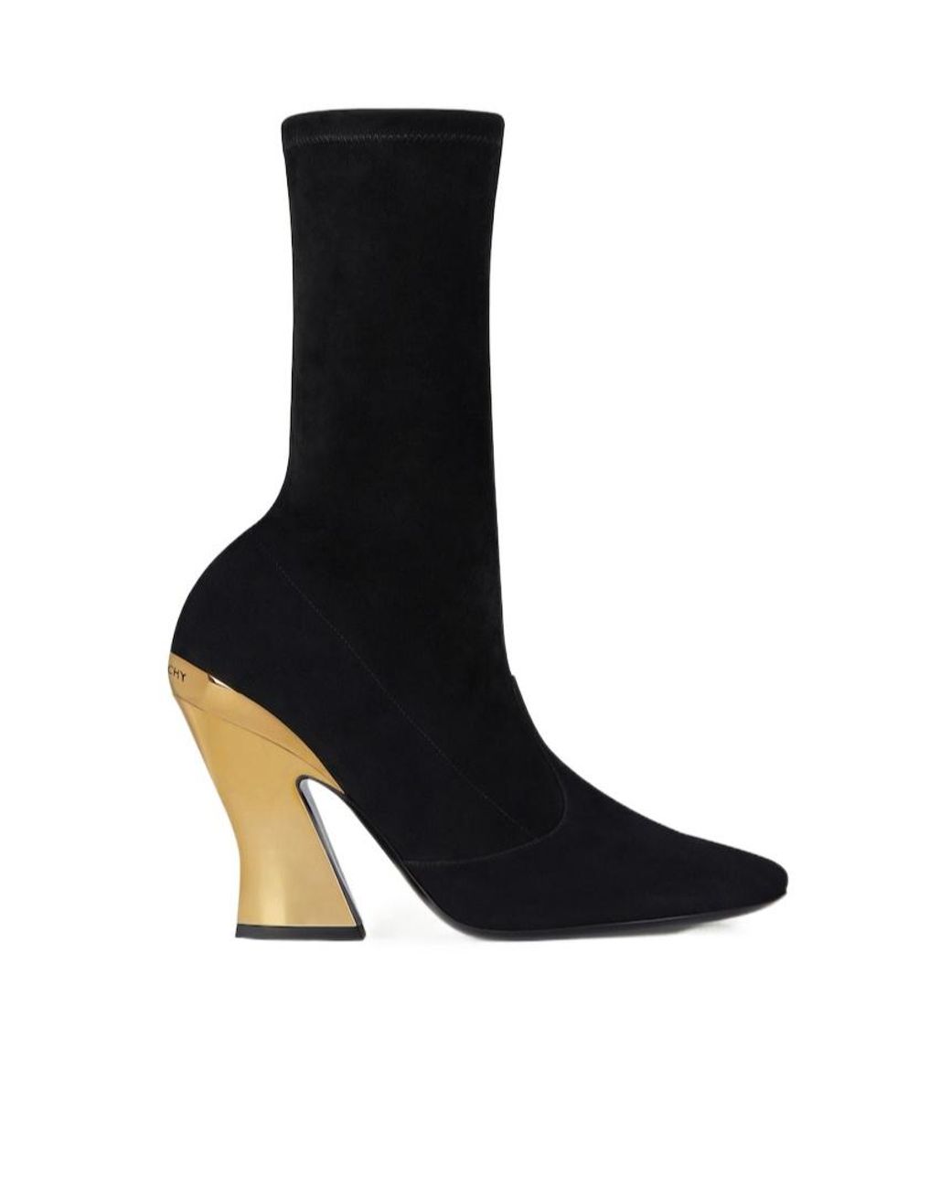 Givenchy Black Sculpted Ankle Boots