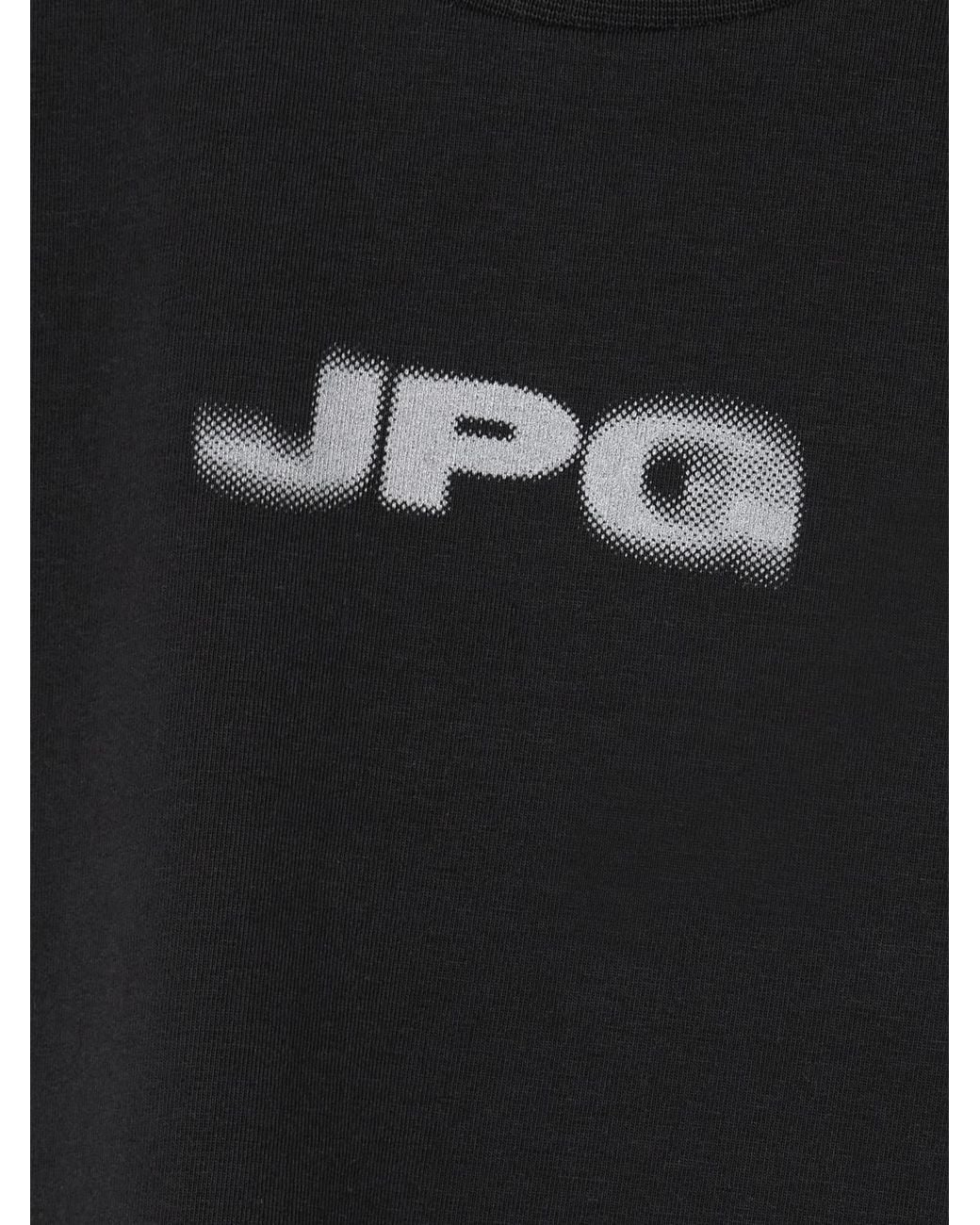 Jean Paul Gaultier Black Baby Printed Cotton-Blend Jersey T-Shirt