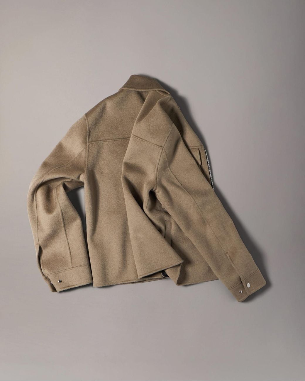 Moose Knuckles Natural Jacques Wool Jacket for men