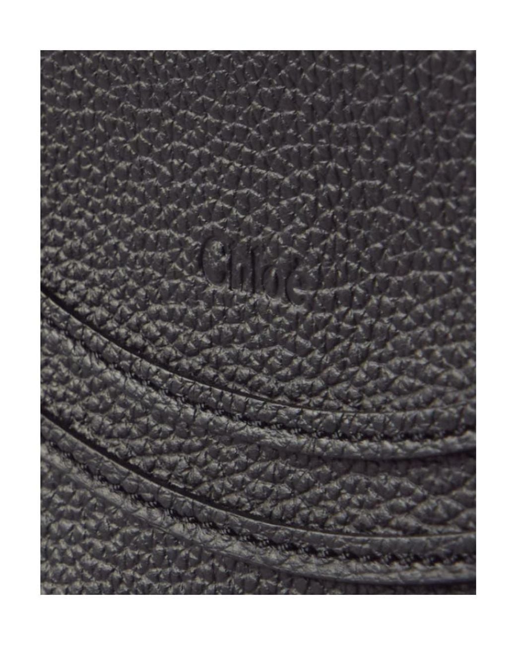 Chloé Black Chloé Marcie Medium Saddle Bag