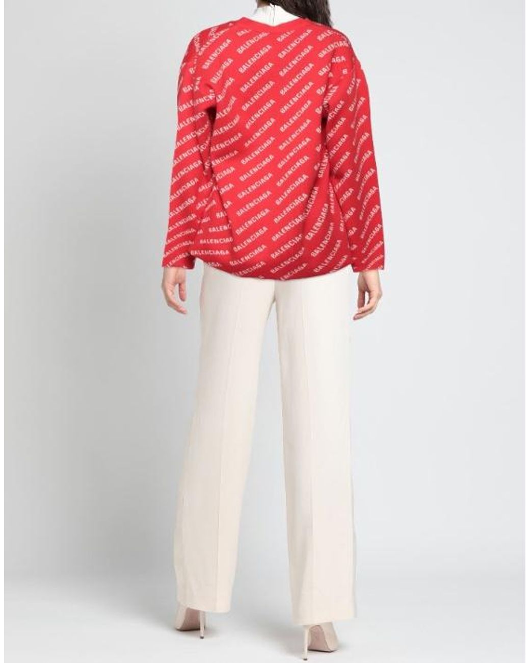 Balenciaga Red Cardigans