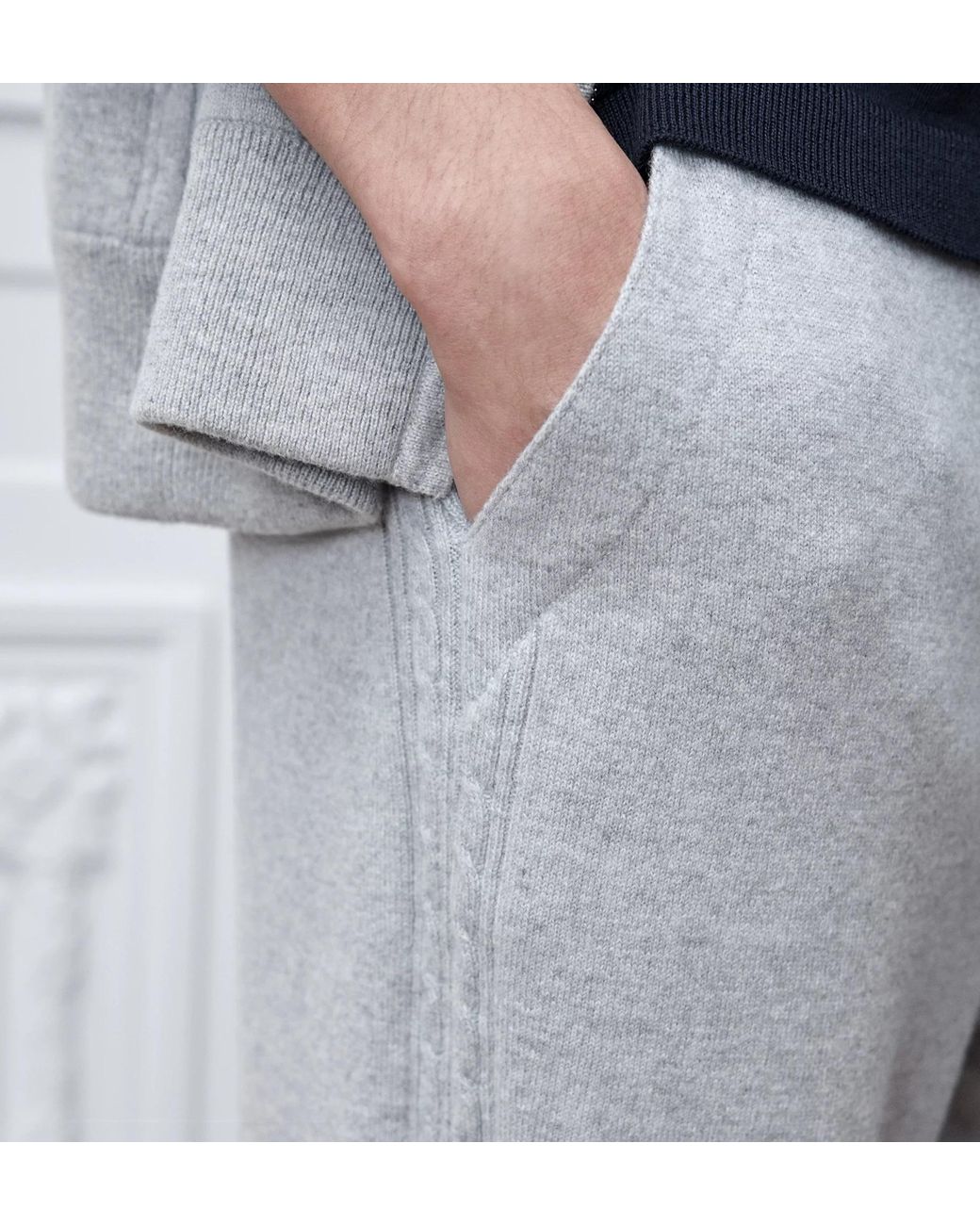 Dior Gray Track Pants for men