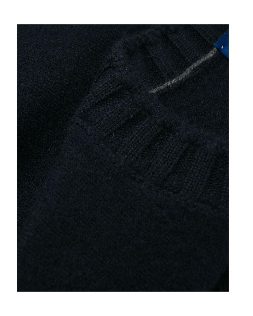Barba Napoli Blue Round Neck Jumper for men