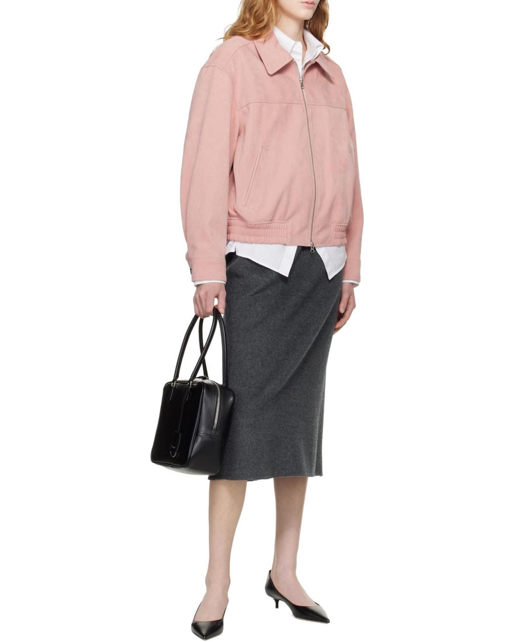DUNST Pink Long Sleeve Jacket for men