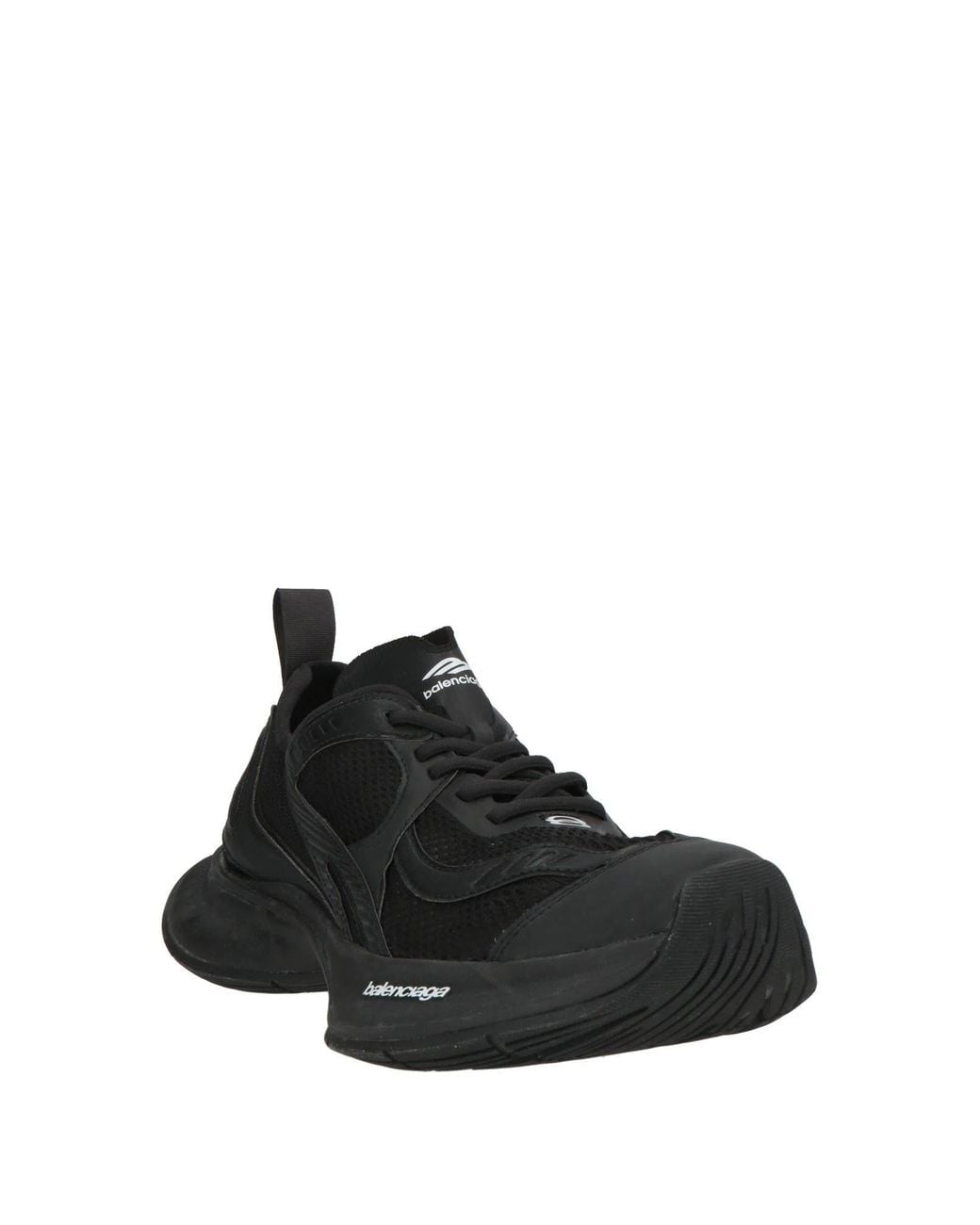 Balenciaga Black Two-Tone Low-Top Casual Shoes