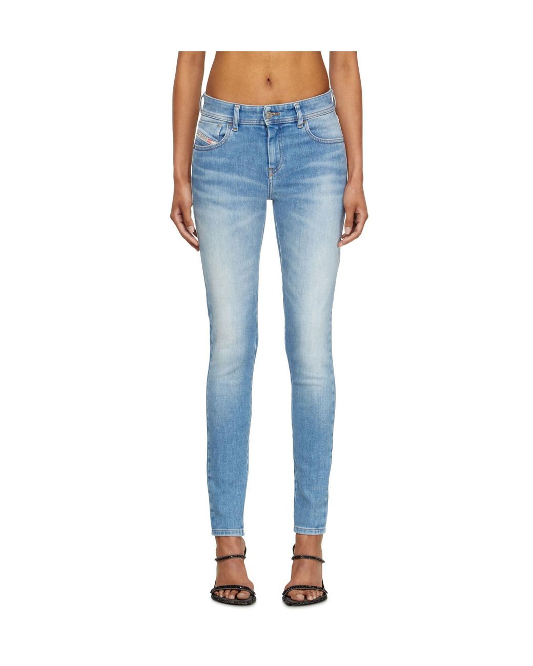 DIESEL Blue 2017 Slandy Skinny Jeans