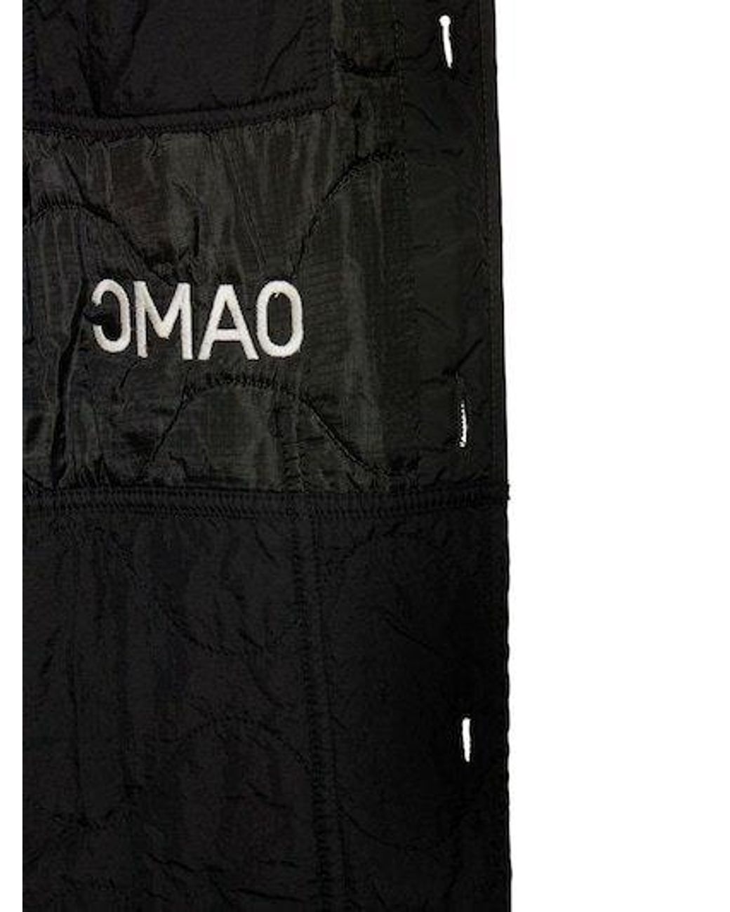 OAMC Black Re:Work Long Lined Jacket for men