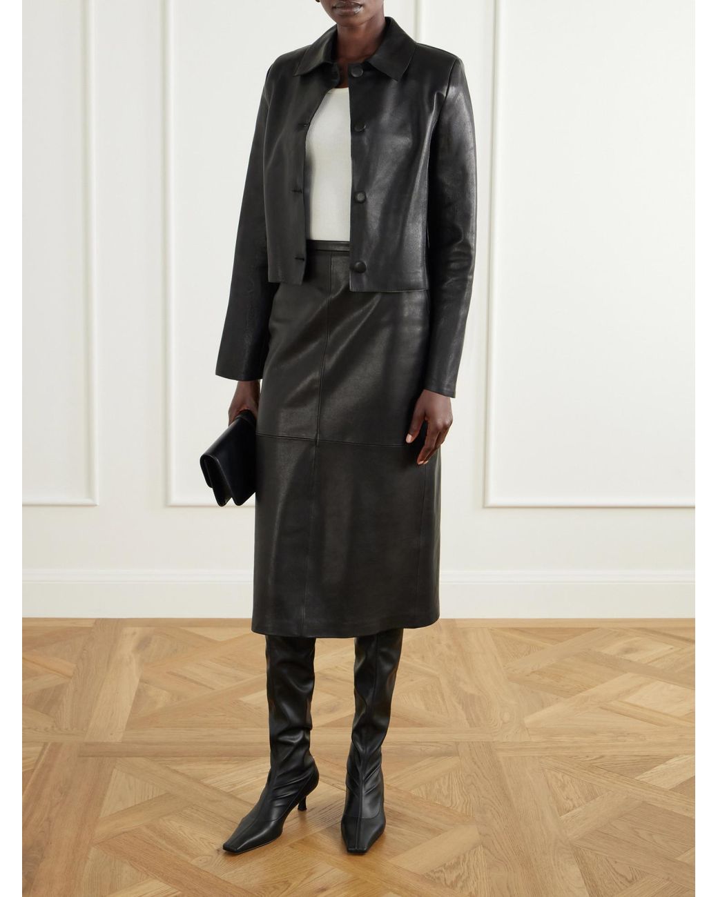 Nour Hammour Black Long-Sleeved Jacket