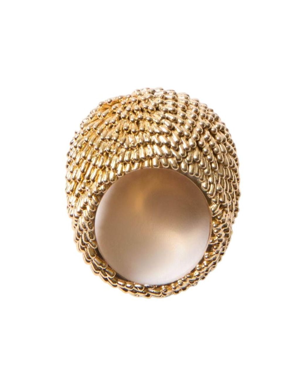 Jacquemus Metallic The Hérisson Ring