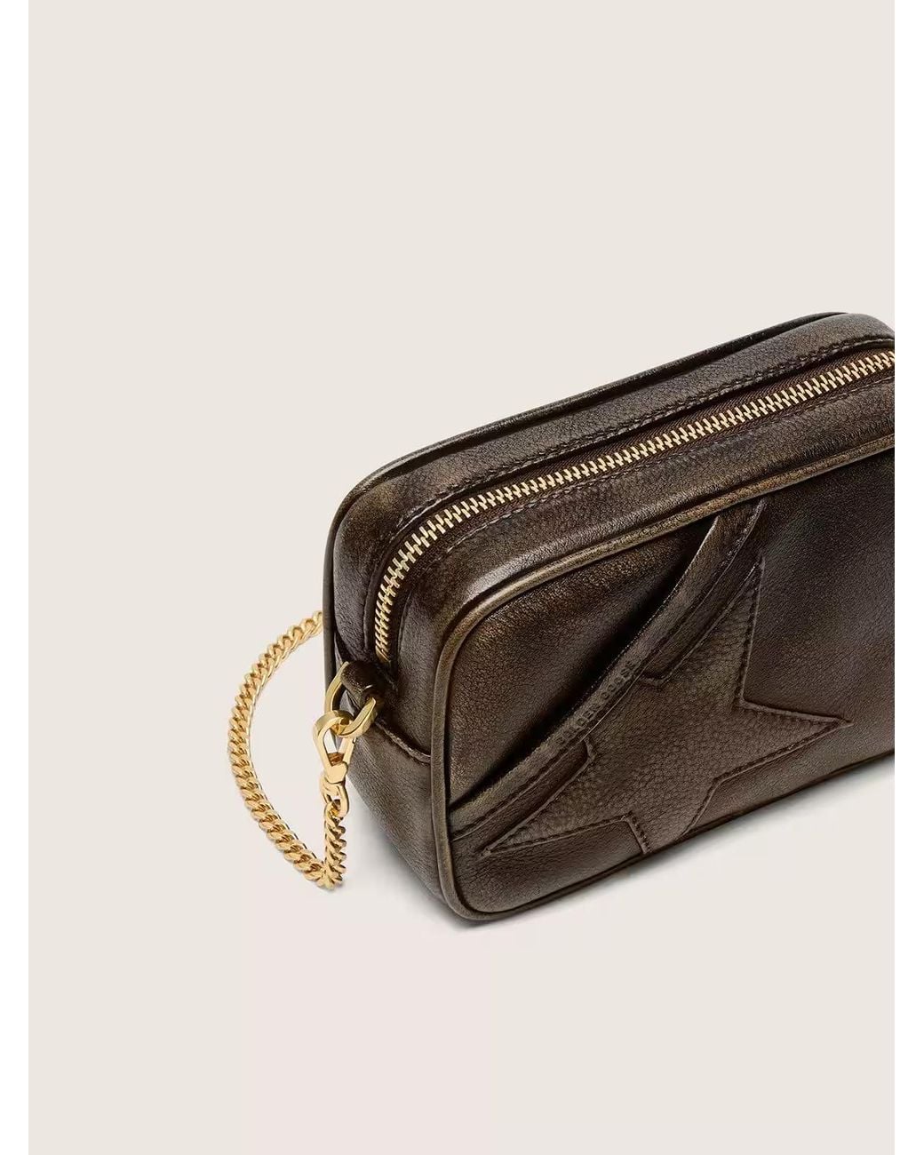 Golden Goose Deluxe Brand Black Mini Star Bag Camera Bag