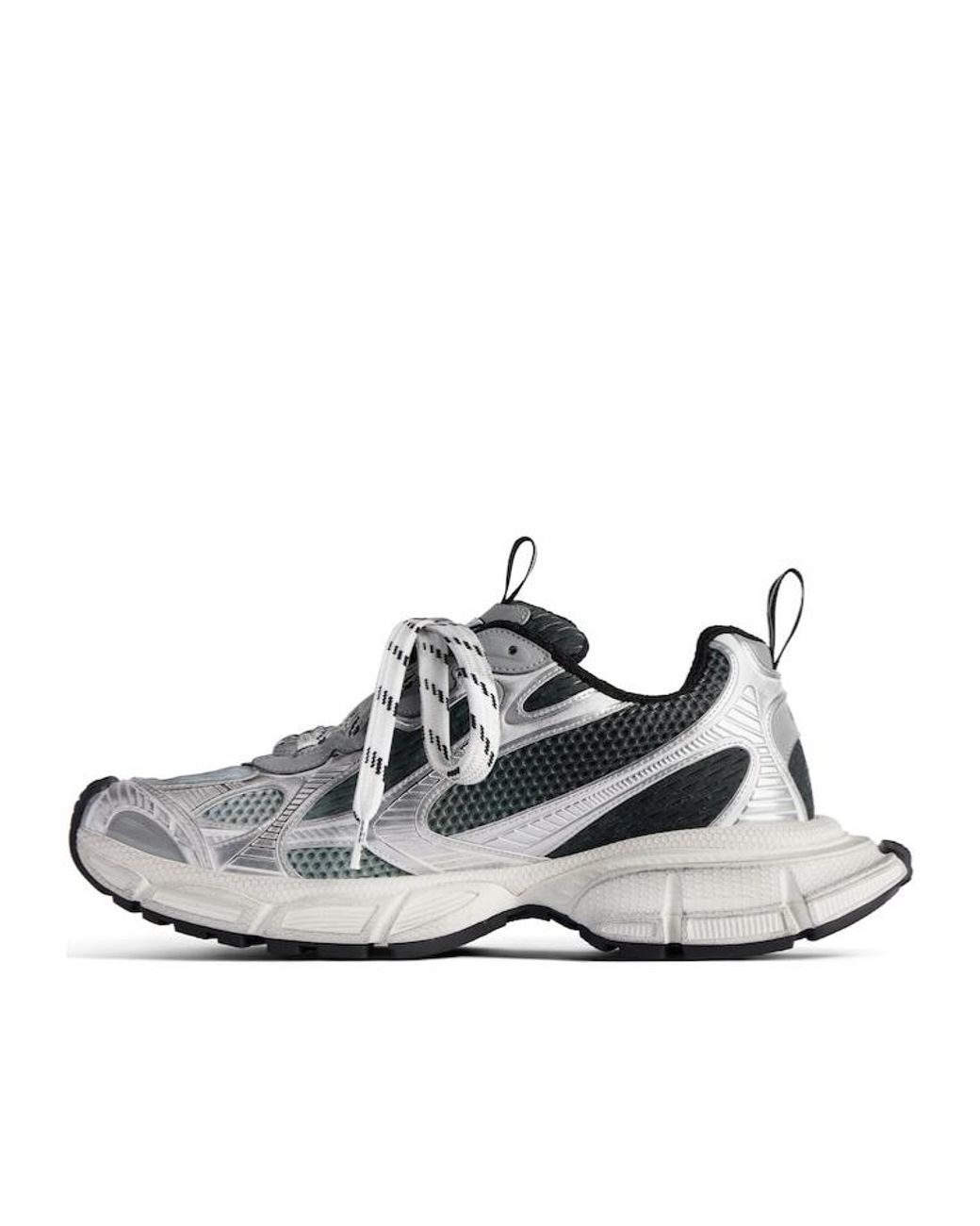 Balenciaga White 3Xl Gradient Lace-Up Sneakers
