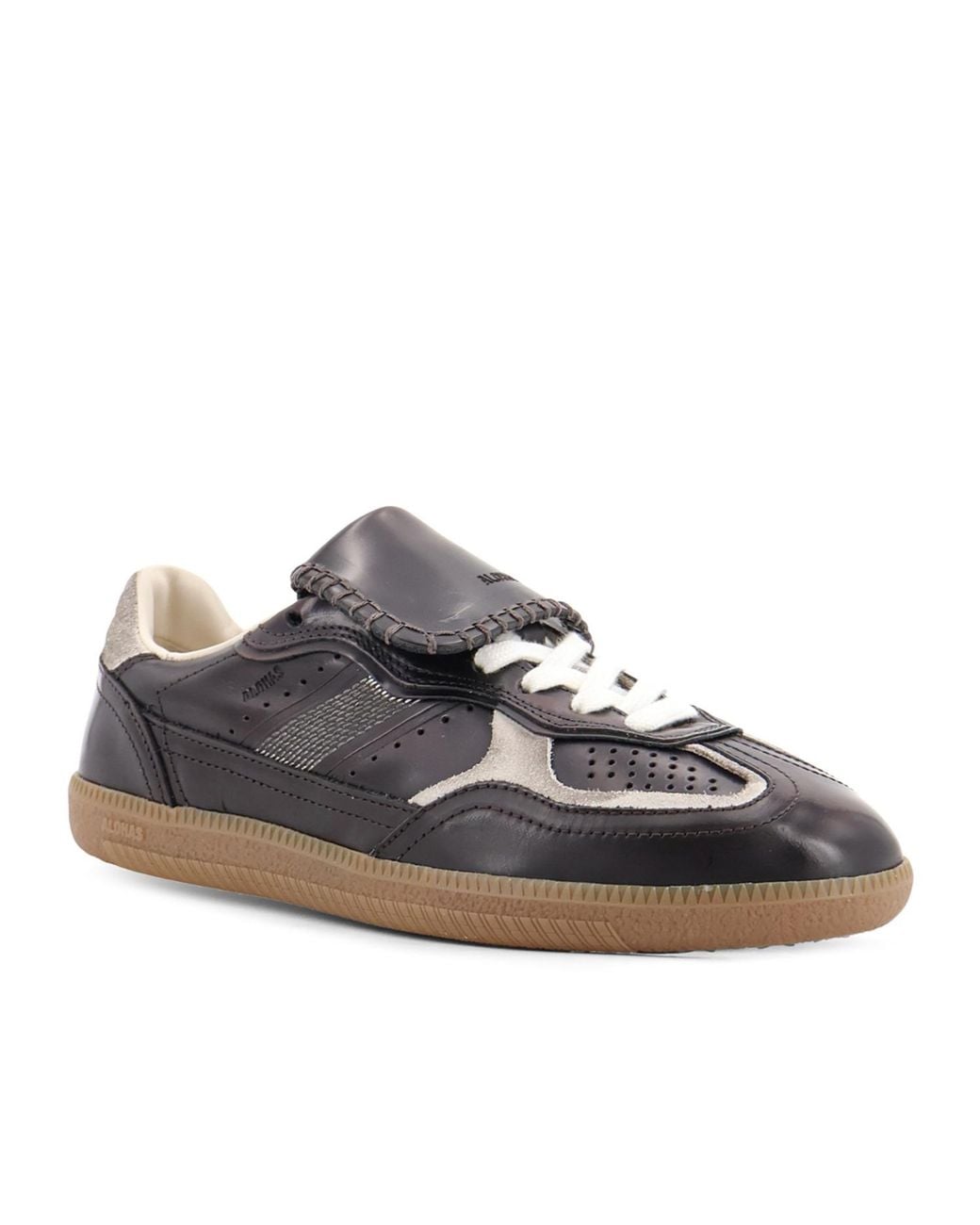 Alohas Black Tb.490 Club Fold-Tongue Low-Tops