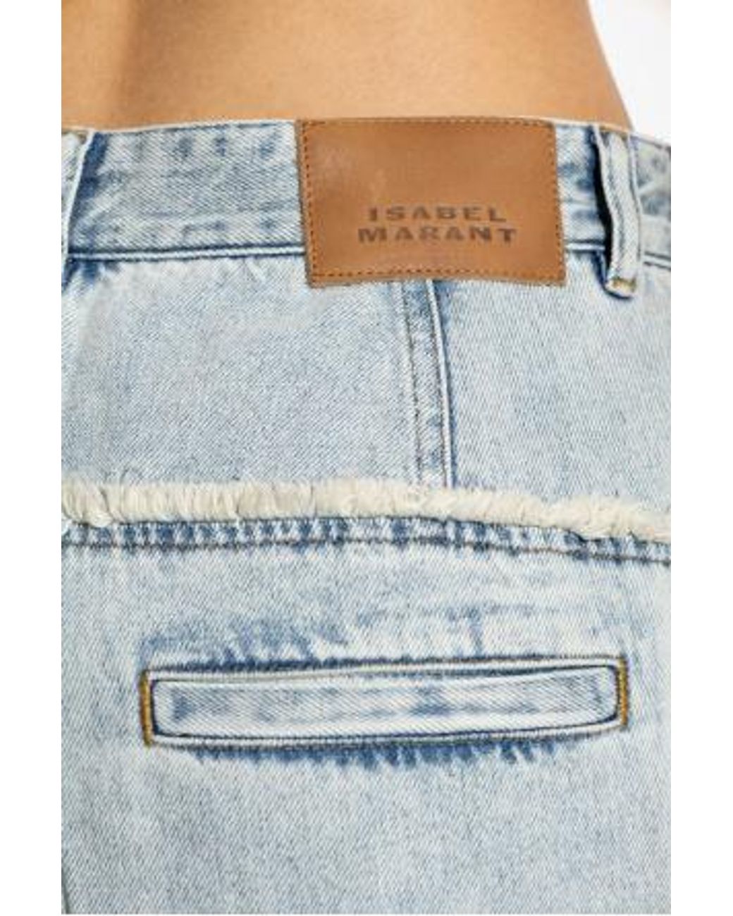 Isabel Marant Blue Isabel Marant Étoile Iniza High-Rise Jeans