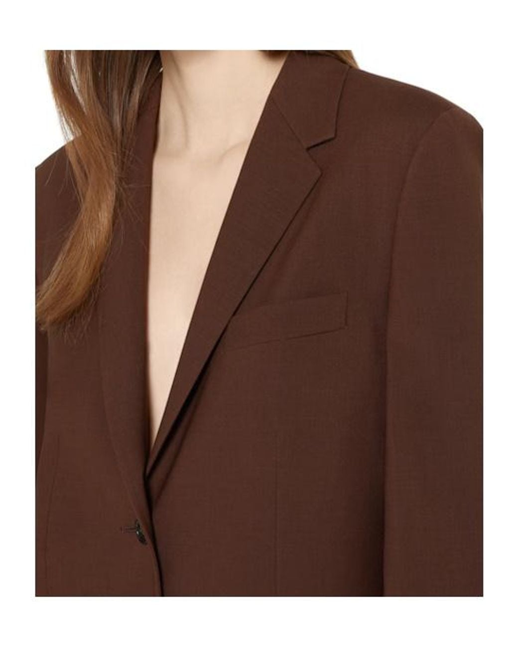 Gucci Brown Single-Breasted Wool-Blend Blazer