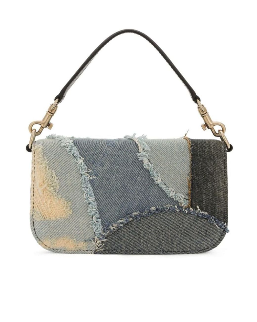 Dolce & Gabbana Metallic 3.5 Dg Logo Plaque Crossbody Bag