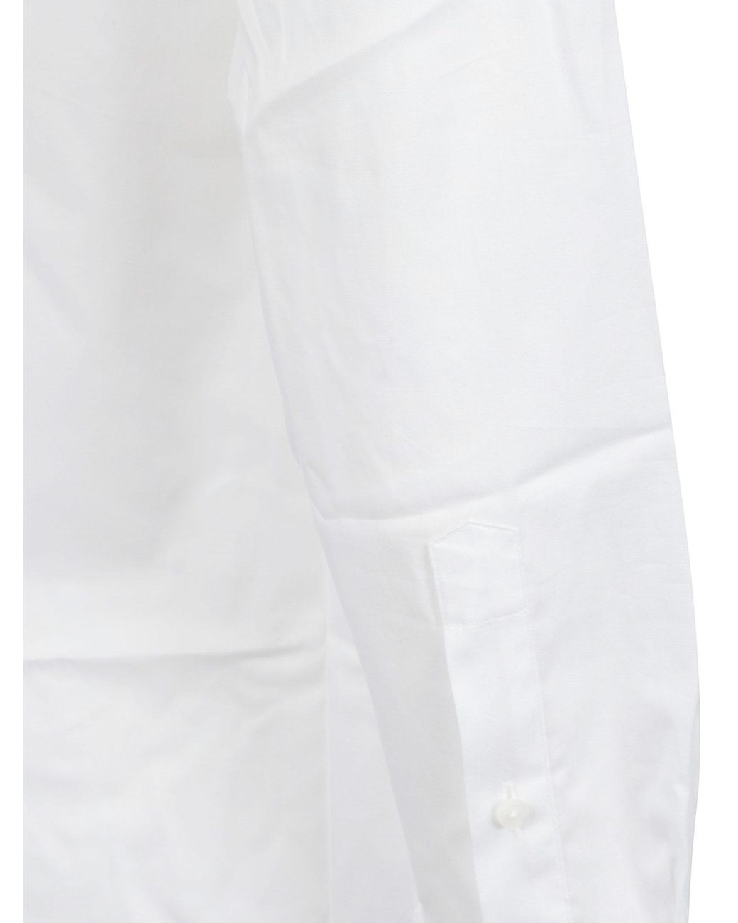 Zegna White Long-Sleeve Shirt for men