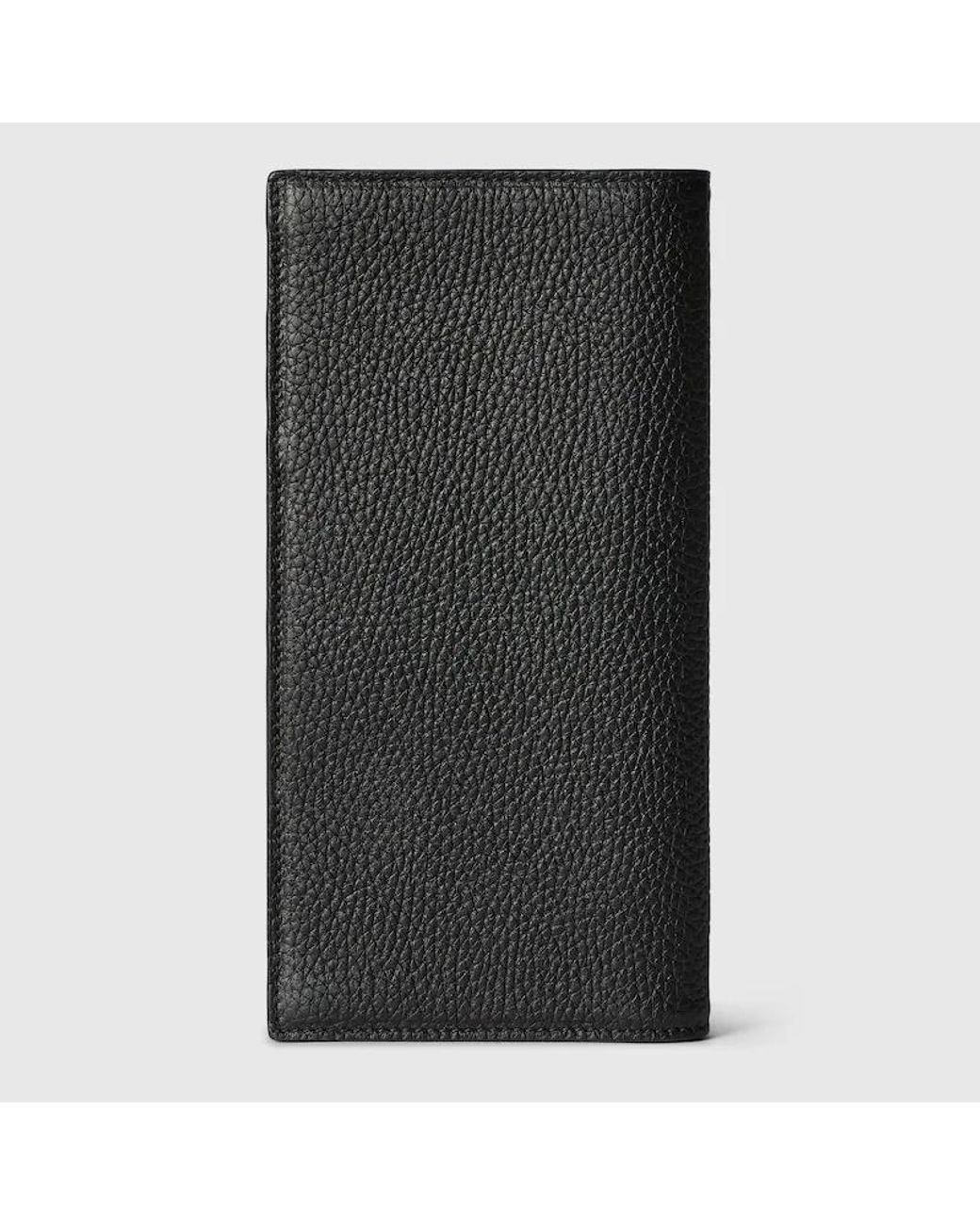 Gucci Black Logo Plaque Bifold Wallet for men