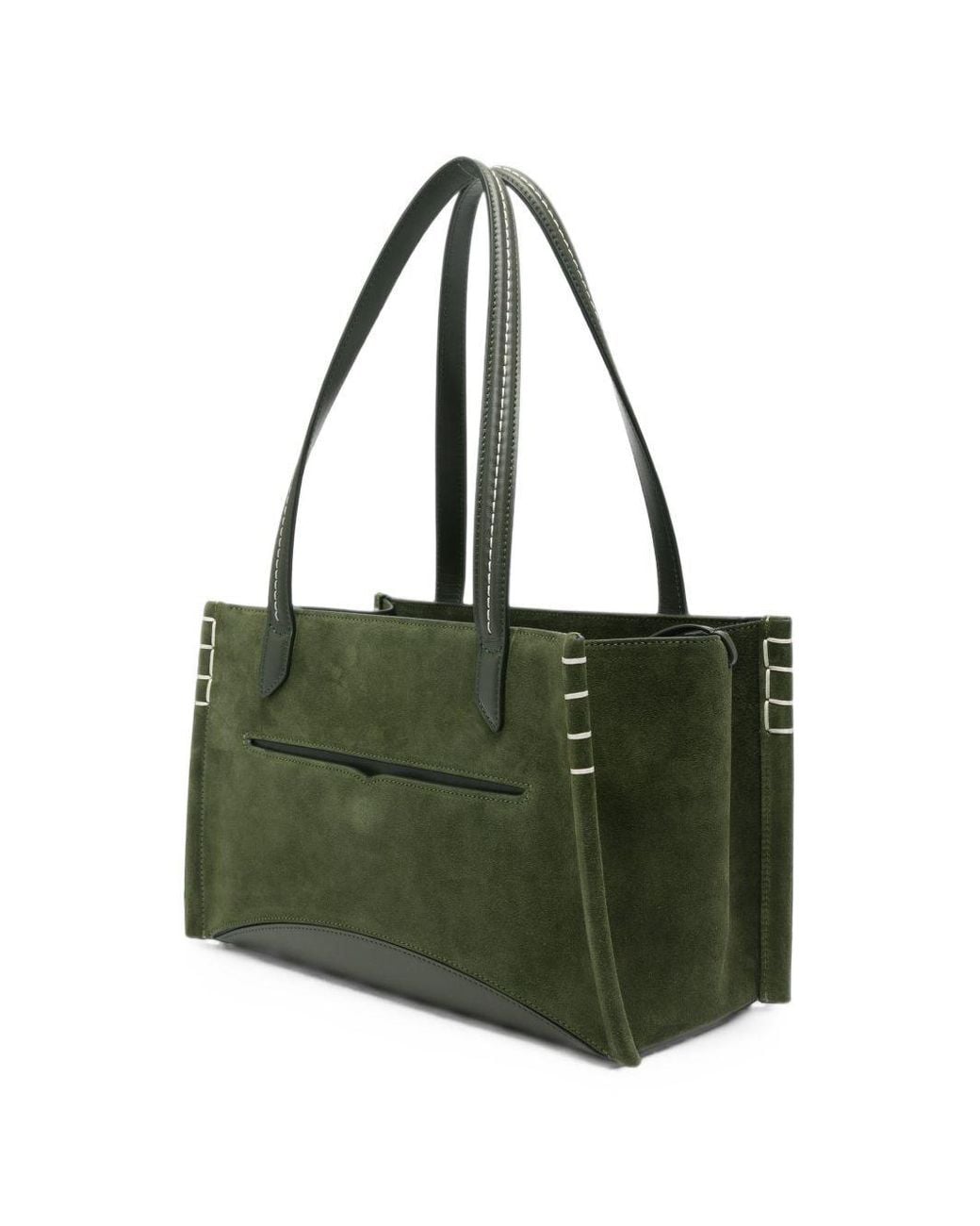 J.W. Anderson Green Jw Anderson Elongated Loafer Cabas Bag