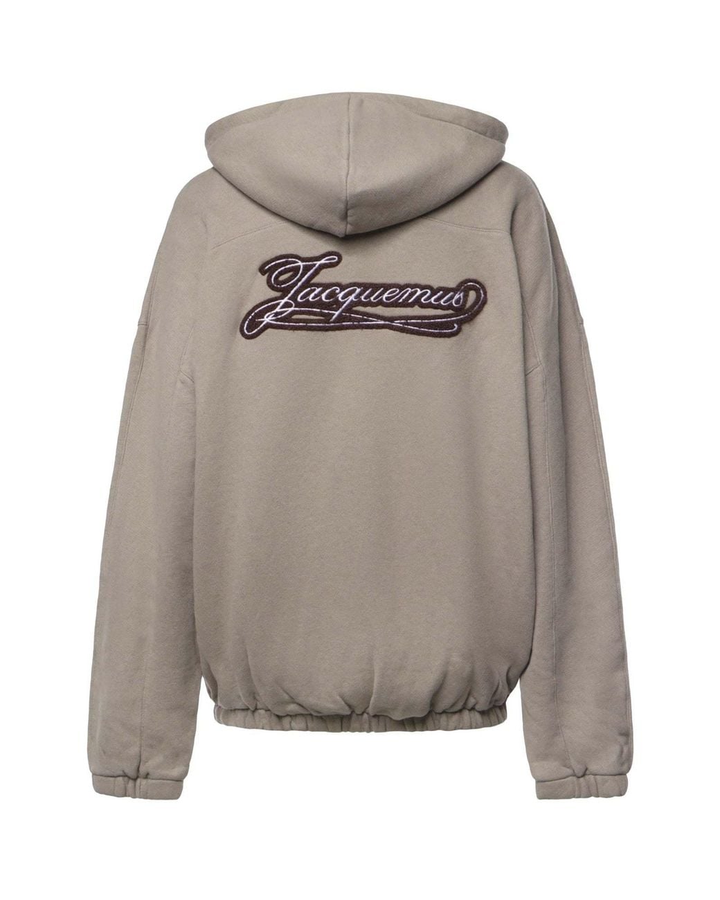 Jacquemus Gray The Torneo Hoodie for men