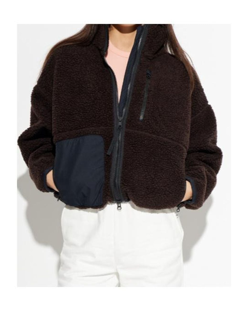 Canada Goose Black Zip-Fastening Fleece Jacket