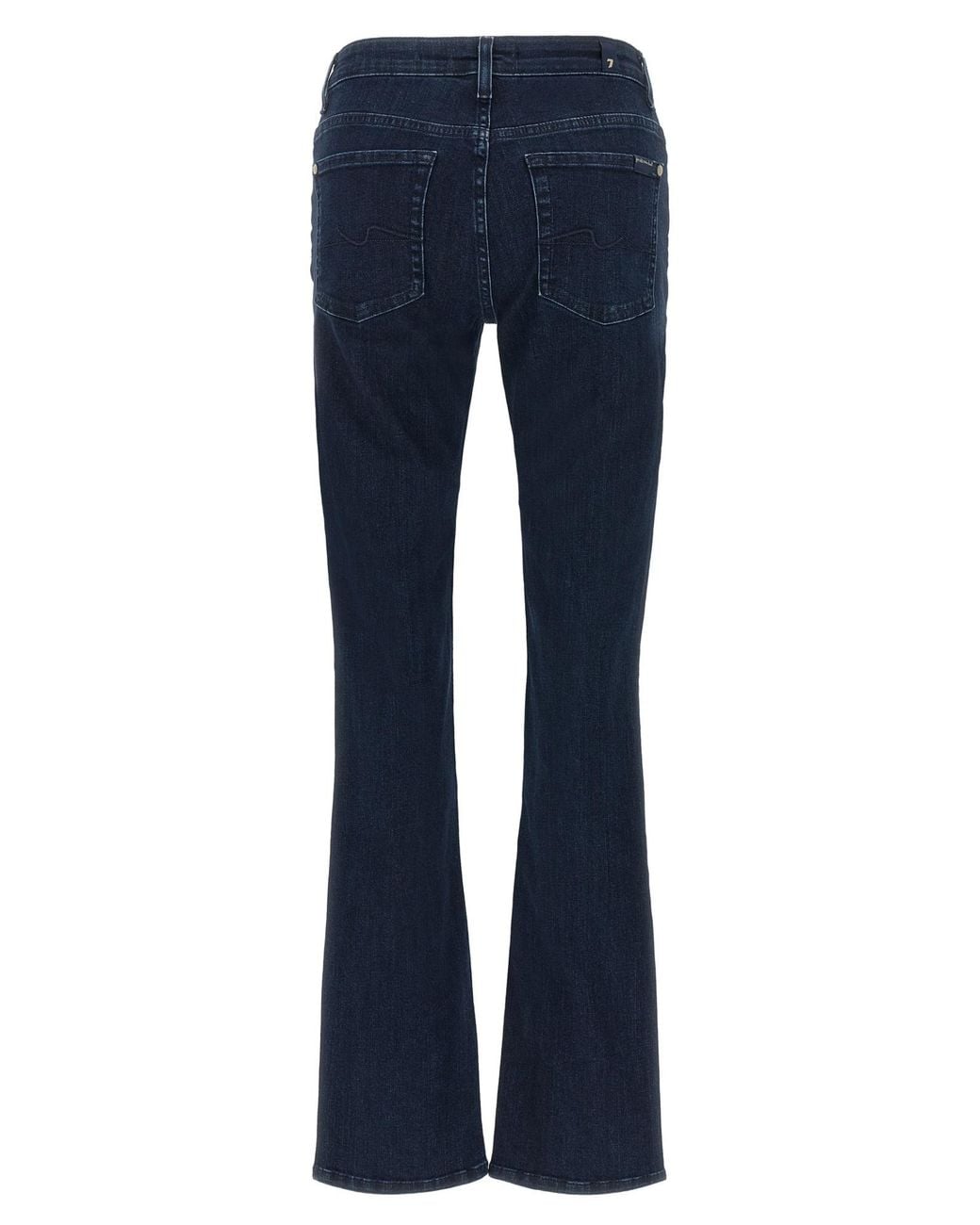 7 For All Mankind Blue Slim Classical Jeans