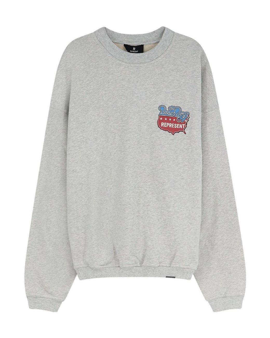Represent Gray Beach Boys Graphic Sweatshirt for men